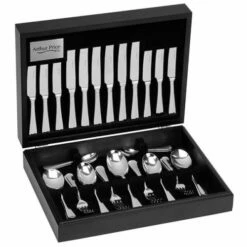 Arthur Price Classic Rattail 124 Piece Canteen Set FREE Extra 12 Tea Spoons